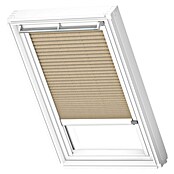 Velux Dachfensterplissee FSL CK04 1277KWL (Farbe: Sandbeige - 1277KWL, Farbe Schiene: Weiß, Solarbetrieben) | BAUHAUS