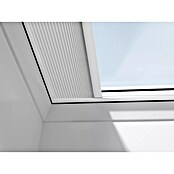 Velux Dachfensterplissee FSK 150150 1045KWL (Farbe: Weiß - 1045KWL, Farbe Schiene: Weiß, Solarbetrieben) | BAUHAUS