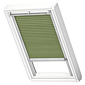 Velux Dachfensterplissee FSL UK10 1280K (Farbe: Moosgrün - 1280K, Farbe Schiene: Aluminium, Solarbetrieben) | BAUHAUS