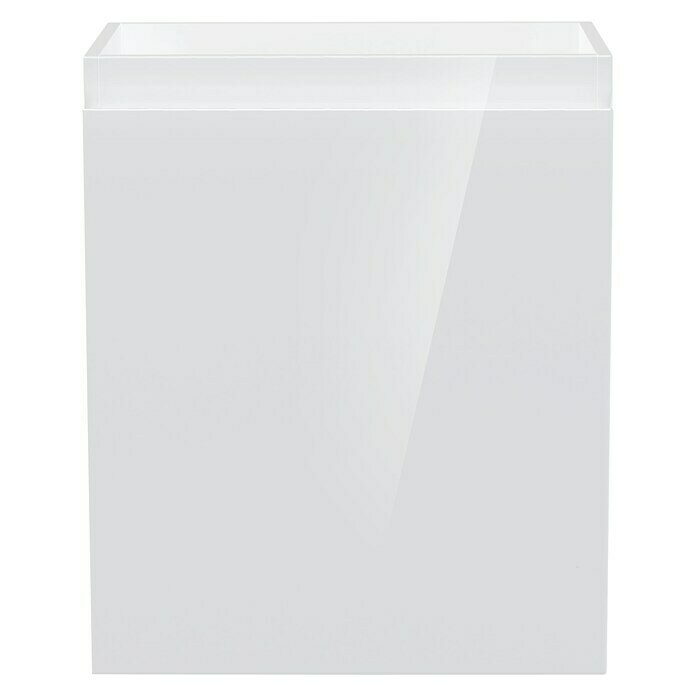 Camargue Espacio Waschtischunterschrank (50 x 33 x 60 cm, 1 Tür, Gama weiß glänzend)