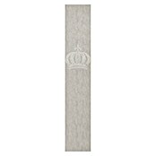 Glööckler Pompöös Provence Vliestapete Panel Krone (Platin, Metalloptik, 3 x 0,53 m) | BAUHAUS