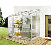 Vitavia Gewächshaus (1,31 x 2,55 x 2,22 m, Glasstärke: 4 mm, Aluminium)