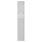 Glööckler Pompöös Provence Vliestapete Panel Krone (Silber, Metalloptik, 3 x 0,53 m) | BAUHAUS