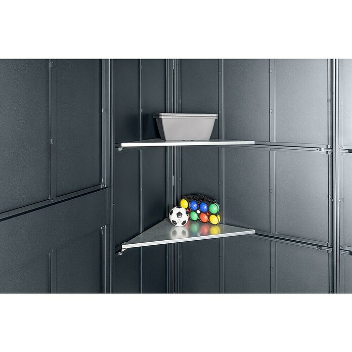 EcoStar Zidna kutna polica  (D x Š: 62,2 x 62,2 cm, Namijenjeno za: EcoStar spremišta) | BAUHAUS