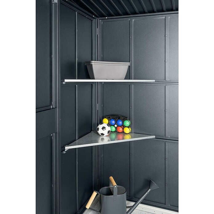 EcoStar Zidna kutna polica  (D x Š: 62,2 x 62,2 cm, Namijenjeno za: EcoStar spremišta) | BAUHAUS