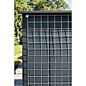 Rankgitter (97,3 x 195 cm, Silber, Passend für: EcoStar Gerätehaus) | BAUHAUS