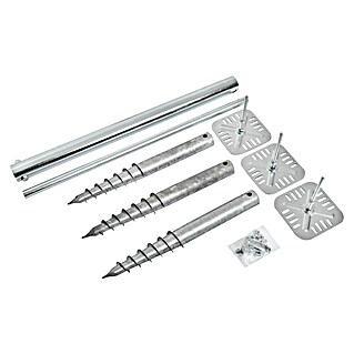 EcoStar Vijčani element za montažu podnožja metalne kućice Tip 1 (Namijenjeno za: EcoStar spremišta Euroline Trend Tip 1)