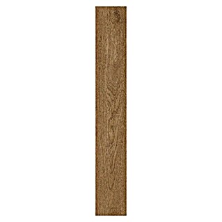 Suelo vinílico SPC Wood Dark (1.220 x 180 x 4 mm, Marrón, Resistente al agua)