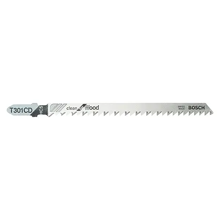 Bosch  Hoja de sierra de calar T 301 CD Clean for Wood