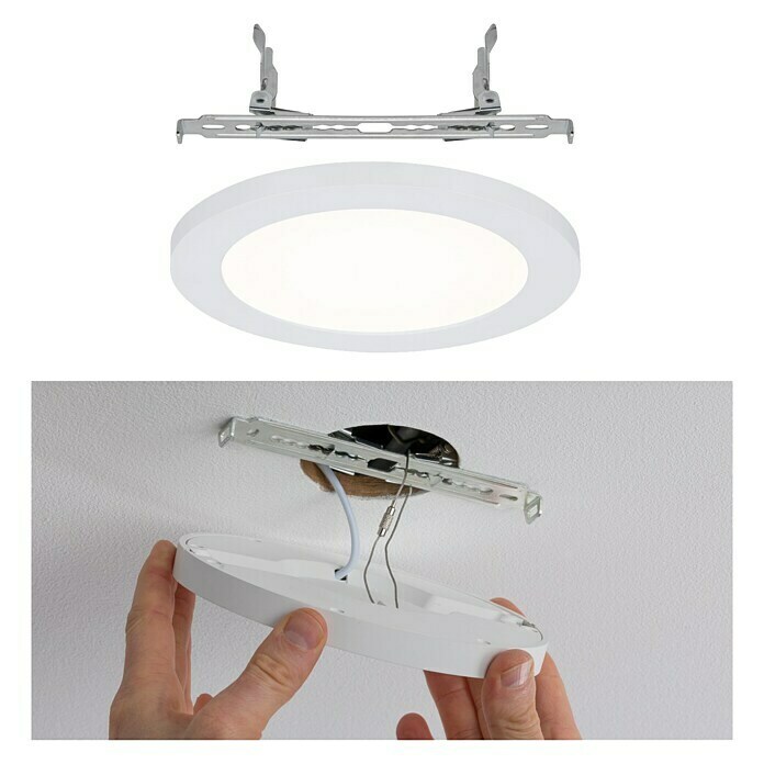 Paulmann Ugradbena LED svjetiljka Cover-it (12,5 W, Bijelo, Promjer: 165 mm)