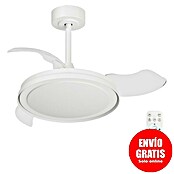 Arte confort Ventilador de techo Cartagena (Blanco, 91 cm, 28 W, Blanco cálido) | BAUHAUS