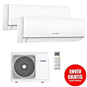 PR Klima Aire acondicionado Inverter 2x1 (2.600 W - 3.200 W, 2.800 W - 3.600 W, 16 m² - 25 m², Blanco) | BAUHAUS