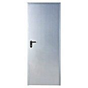 Roper Puerta de trastero Galvanizada (90 x 210 cm, Derecha, Gris) | BAUHAUS
