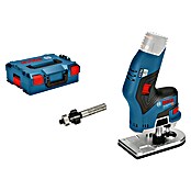 Bosch Professional Fresadora de cantos de batería GKF 12V-8 L-Boxx (12, Sin batería, Número de revoluciones de marcha en vacío: 13.000 r.p.m.)