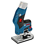 Bosch Professional Fresadora de cantos de batería GKF 12V-8 L-Boxx (12, Sin batería, Número de revoluciones de marcha en vacío: 13.000 r.p.m.)