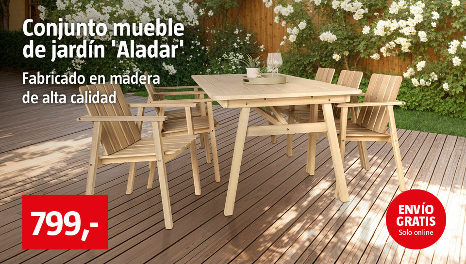 Conjunto de jardín