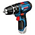 Bosch Professional Taladro atornillador percutor de batería GSB 12V-15 L-Boxx 