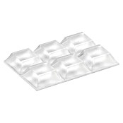 Inofix Adhesivo antideslizante 4055-2 (Transparente, Pegado, 6 piezas)