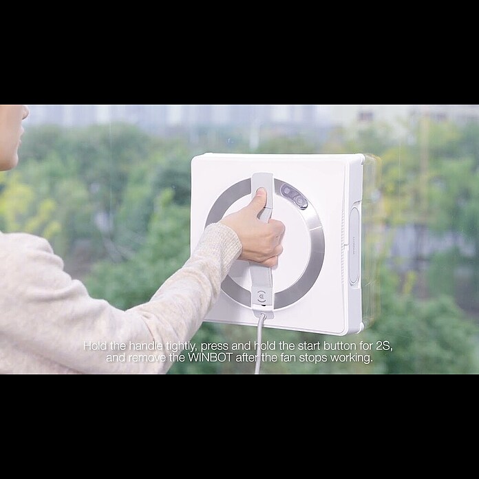 Ecovacs Fensterreinigungsroboter Winbot W2 Pro Omni (Wassertankvolumen Roboter: 60 ml, Akkulaufzeit: 110 min) | BAUHAUS