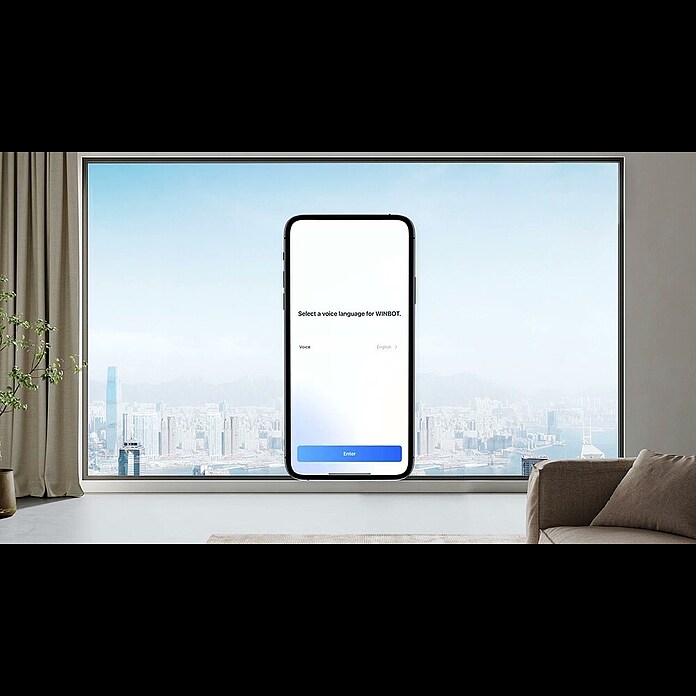 Ecovacs Fensterreinigungsroboter Winbot W2 Pro Omni (Wassertankvolumen Roboter: 60 ml, Akkulaufzeit: 110 min) | BAUHAUS