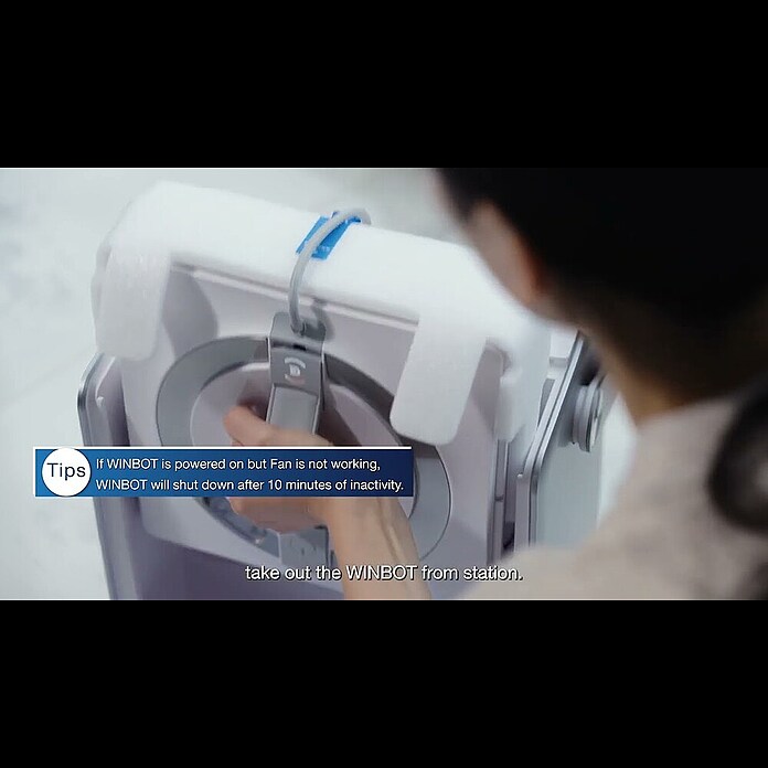 Ecovacs Fensterreinigungsroboter Winbot W2 Pro Omni (Wassertankvolumen Roboter: 60 ml, Akkulaufzeit: 110 min) | BAUHAUS