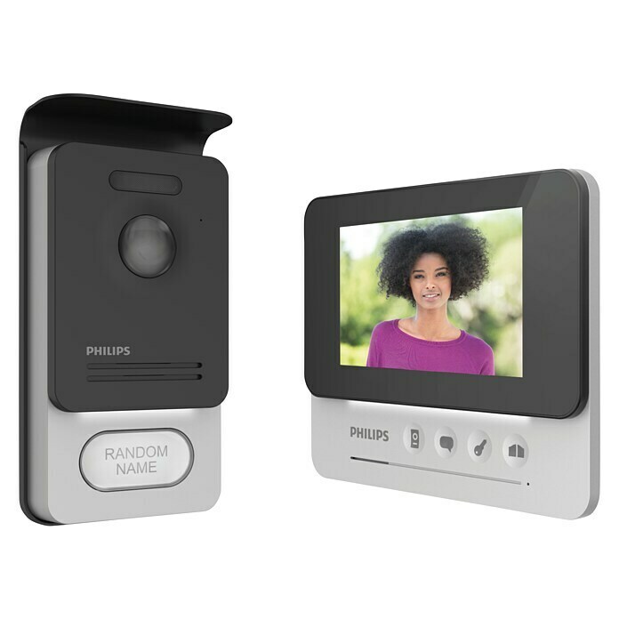 Philips WelcomeEye Videoportero en color Compact (Casa para dos familias)
