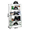 Simonrack Simonclassic Metallregal (L x B x H: 40 x 80 x 180 cm, Traglast: 100 kg/Boden, Anzahl Böden: 5 Stk., Silber)