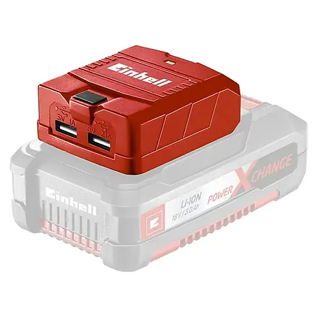 Einhell PXC 18V USB-Akku-Adapter TC-CP 18 Li USB-Solo