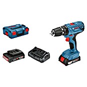 Bosch Professional Akku-Schlagbohrschrauber GSB 18V-21 L-Boxx (18 V, 2 Akkus, 2 Ah, Leerlaufdrehzahl: 0 U/min - 1.800 U/min)