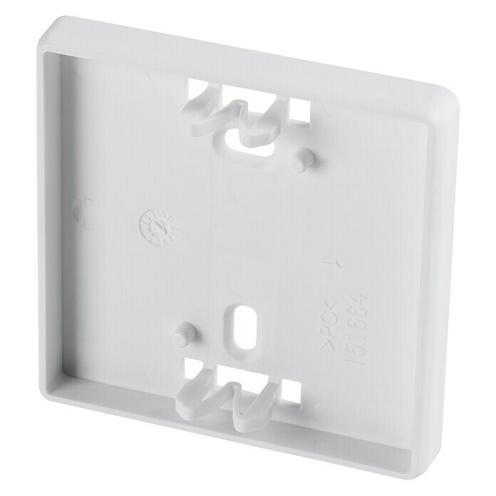 Homematic IP Wandhalterung (Weiß, 12 x 60 x 60 mm, Für Geräte im 55er-Format)