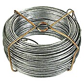 Cable metálico DY270243 (Ø x L: 1,4 mm x 40 m, Galvanizado)