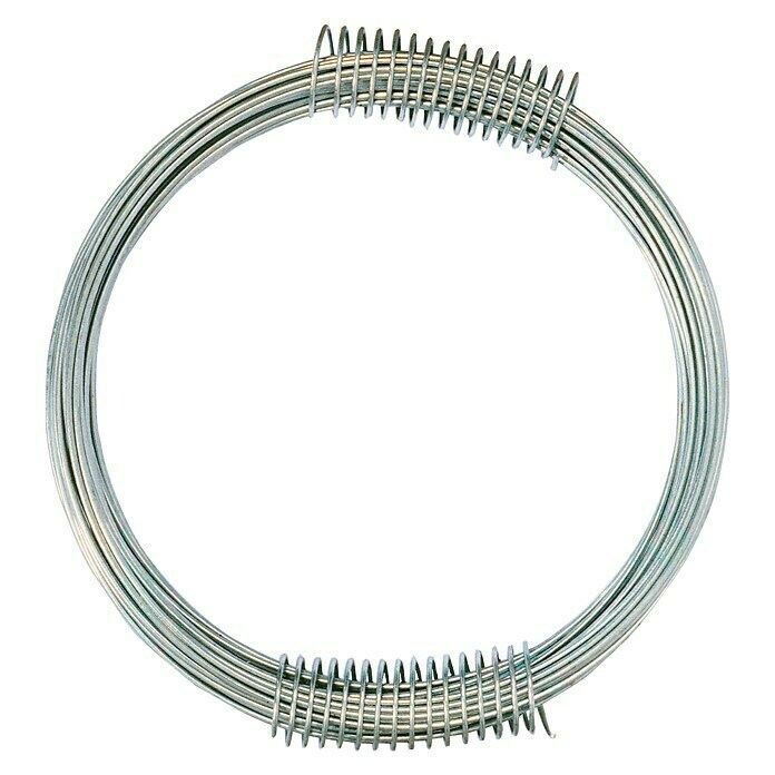 Cable metálico FLOR78520 (Ø x L: 1,2 x 10 mm, Galvanizado)