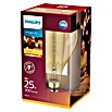 Philips Bombilla LED Vintage Gold (5,5 W, E27, Color de luz: Blanco cálido, Redondeada)