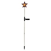 BAUHAUS Solar-Dekoleuchte Stern (0,12 W, L x B x H: 8,5 x 6 x 82 cm, Schwarz, IP44) | BAUHAUS