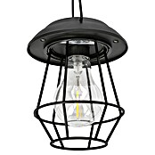 BAUHAUS Solar-Erdspieß Laterne (0,06 W, L x B x H: 12 x 12 x 78 cm, Schwarz, IP44, 7,2 lm) | BAUHAUS