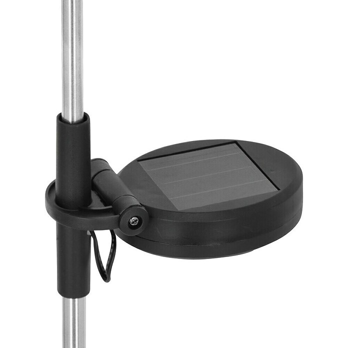 BAUHAUS Solar-Dekoleuchte Stern (0,12 W, L x B x H: 8,5 x 6 x 82 cm, Schwarz, IP44) | BAUHAUS