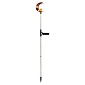 BAUHAUS Solar-Dekoleuchte Mond (0,12 W, L x B x H: 8,5 x 6 x 82 cm, Schwarz, IP44) | BAUHAUS