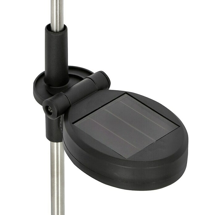 BAUHAUS Solar-Dekoleuchte Mond (0,12 W, L x B x H: 8,5 x 6 x 82 cm, Schwarz, IP44) | BAUHAUS
