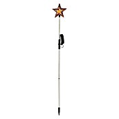 BAUHAUS Solar-Dekoleuchte Stern (0,12 W, L x B x H: 8,5 x 6 x 82 cm, Schwarz, IP44) | BAUHAUS
