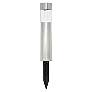 BAUHAUS Solarleuchten-Set Mini (L x B x H: 4,7 mm x 4,7 cm x 33,5 mm, Edelstahl, IP44)