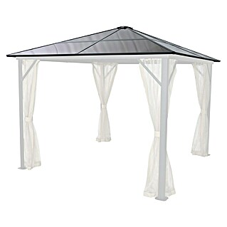 Ersatzdach (Passend für: Gartenpavillon, Polycarbonatplatten, Grau)