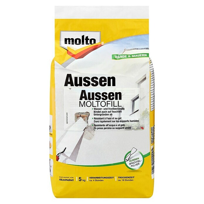 Molto Reparaturspachtel Moltofill (5 kg)