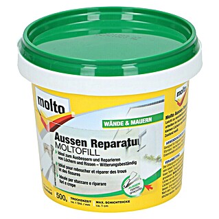 Molto Reparaturspachtel Außen-Moltofill (Gebrauchsfertig, 500 g)