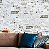 Verblendstein Pompeya Jet (33,3 x 66,6 cm, Weiß, Steinoptik)
