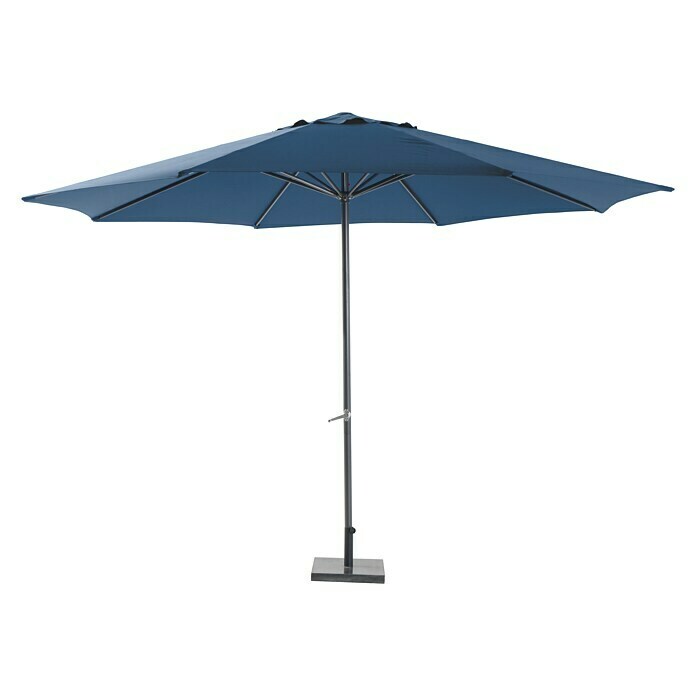 Sunfun Marktschirm Trentino IIBlau, Durchmesser: 400 cm Front View