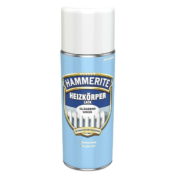 Hammerite Heizkörperlack (Weiß, 400 ml, Glänzend)