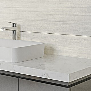 Wandfliese Layers Bone Base (30 x 90 cm, Elfenbein, Matt)