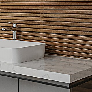 Wandfliese Spa Cuero Dekor (30 x 90 cm, Braun, Matt)