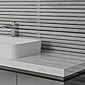 Wandfliese Spa Perla Dekor (30 x 90 cm, Grau, Matt) | BAUHAUS