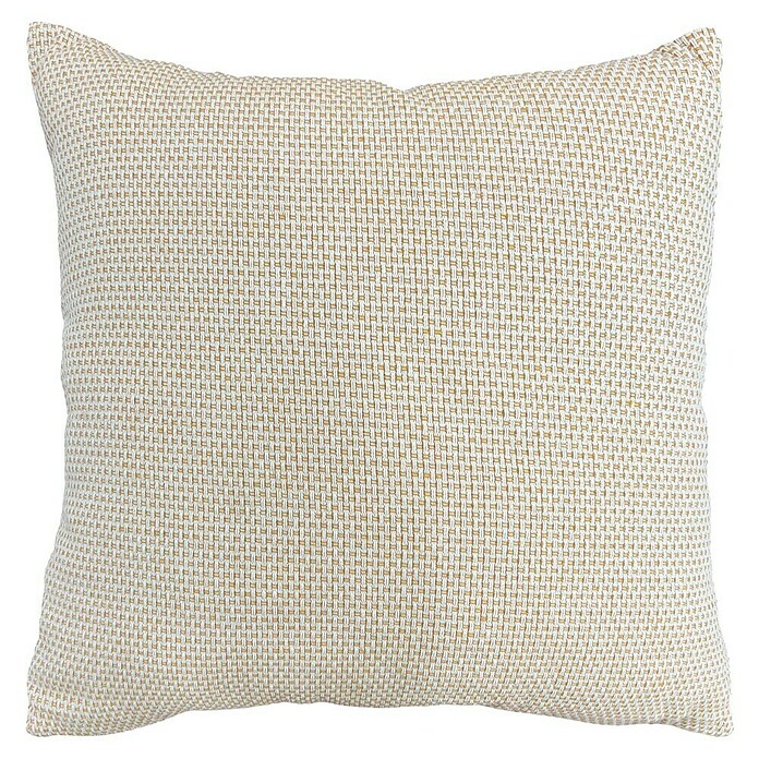 Cojín Estructura (Mostaza, 45 x 45 cm, 90% algodón / 10% poliéster, 1 ud.) | BAUHAUS